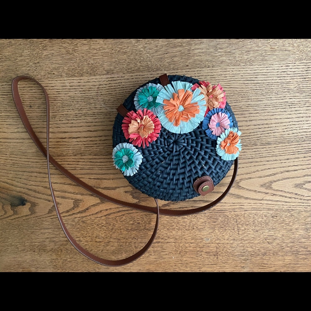 Gently Used JCrew Straw Bag